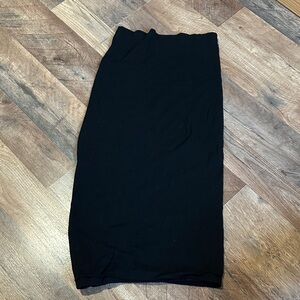 Maternity Black Pencil Skirt for Women